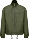 Alexander Mcqueen Reversible Zip-up Jacket For Men In Black