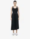 Alexander Mcqueen Cotton Rib Midi Dress