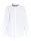 Alexander Mcqueen Shirt With Crystal-embellishment