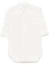 Alexander Mcqueen Cotton Shirt In Neutrals