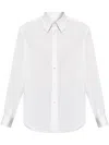 Alexander Mcqueen Cotton Shirt In White