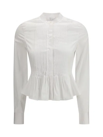 Alexander Mcqueen Cotton Shirt In White
