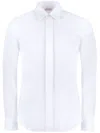 Alexander Mcqueen Cotton Shirt In White