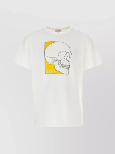 Alexander Mcqueen T-shirt-s Nd  Male In White