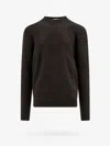 Alexander Mcqueen Cotton Sweater With Skull Motif In Black
