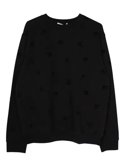 Pre-owned Alexander Mcqueen Cotton Sweatshirt In Black