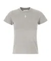 Alexander Mcqueen Cotton T-shirt In Gray