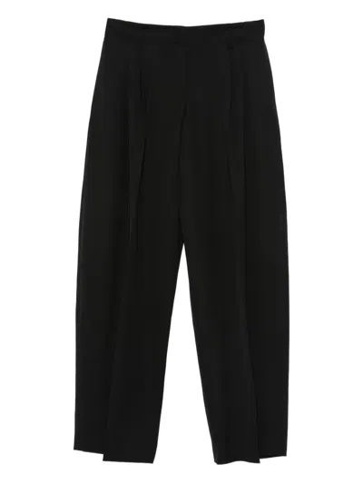 ALEXANDER MCQUEEN COTTON TAPERED TROUSERS