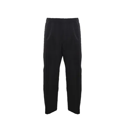 Alexander Mcqueen Cotton Trousers In Black