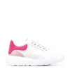 Alexander Mcqueen Court Lace-up Sneakers In White