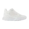 Alexander Mcqueen Court Low-top Sneakers In Multi