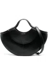 Alexander Mcqueen The Cove Bag In Black