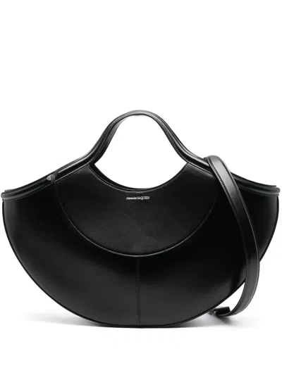 Alexander Mcqueen The Cove Bag In Black