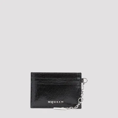 Alexander Mcqueen Credit Card Case Black