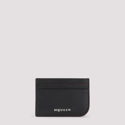 Alexander Mcqueen Credit Card Case Black