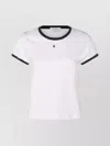 Alexander Mcqueen Crew Neck Contrast Trim