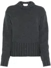 ALEXANDER MCQUEEN PULLOVER MIT RUNDHALSAUSSCHNITT