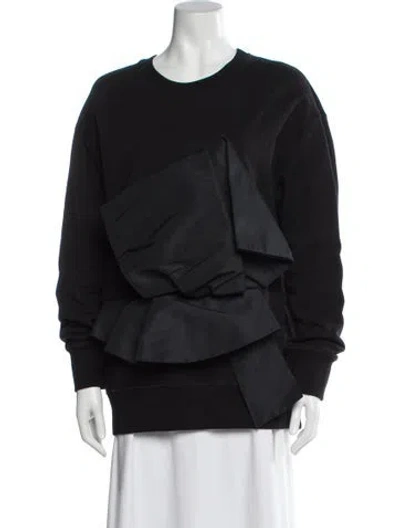 Pre-owned Alexander Mcqueen Crew Neck Long Sleeve Sweatshirt In Gray