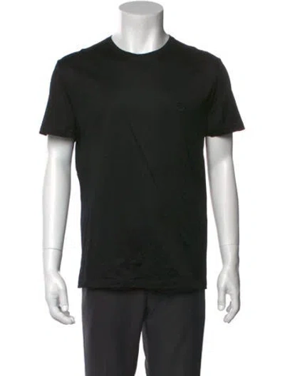 Pre-owned Alexander Mcqueen Crew Neck Short Sleeve T-shirt In Black