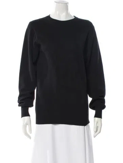 Pre-owned Alexander Mcqueen Crew Neck Sweater In Gray