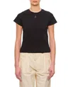 Alexander Mcqueen Women's Cotton T-shirt In Black