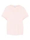 Alexander Mcqueen Cut And Sew T-shirt In Pink