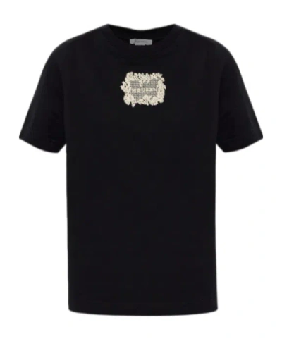 Alexander Mcqueen Crew Neck T-shirt In Black