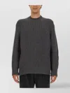 Alexander Mcqueen Ribbed Wool Sweater
