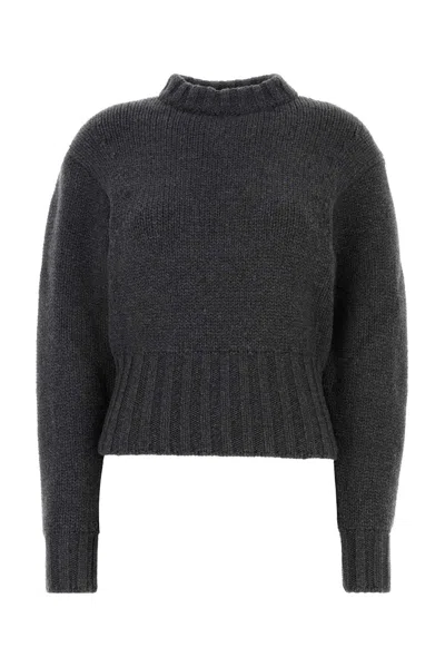 ALEXANDER MCQUEEN CREWNECK KNITTED JUMPER