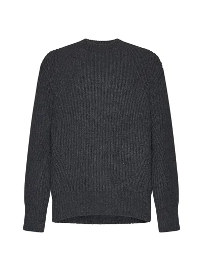 ALEXANDER MCQUEEN CREWNECK RIB KNIT SWEATER