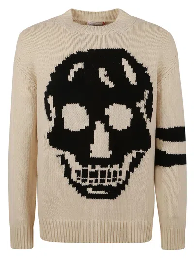 ALEXANDER MCQUEEN CREWNECK SKULL SWEATER