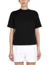 Alexander Mcqueen Women's Crewneck T-shirt In Black