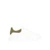 Alexander Mcqueen Crocodile Oversized Sneakers In White