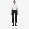 Alexander Mcqueen Tailored Cropped Trousers In Black