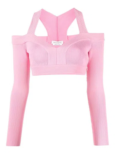 ALEXANDER MCQUEEN CROPPED TOP