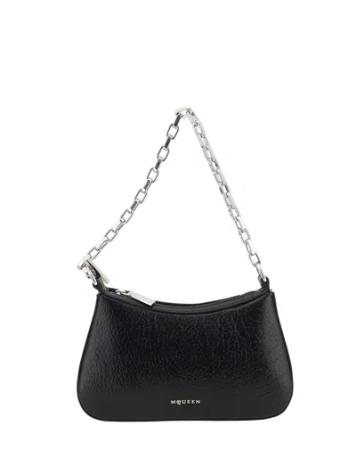 Alexander Mcqueen Alexander Mc Queen Black Top Zip Bag With Dust Bag