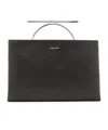 Alexander Mcqueen Cross-bar Clutch In Black