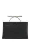 Alexander Mcqueen Cross-bar Clutch In Black