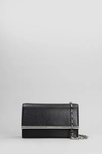 Alexander Mcqueen Cross Bar Mini Shoulder Bag In Black