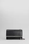 Alexander Mcqueen Cross Bar Mini Shoulder Bag In Black