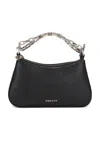 Alexander Mcqueen Women Cross-bar Clutch Bag In Black