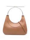 Alexander Mcqueen Cross-bar Tote Bag In Brown