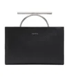 Alexander Mcqueen Cross-bar Clutch In Black