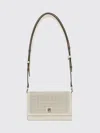 Alexander Mcqueen Crossbody Bag Mcqueen Woman Color Ivory In White