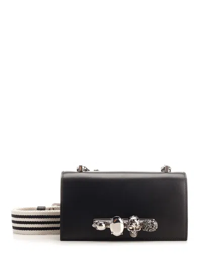 Alexander Mcqueen Crossbody Bag In Nero
