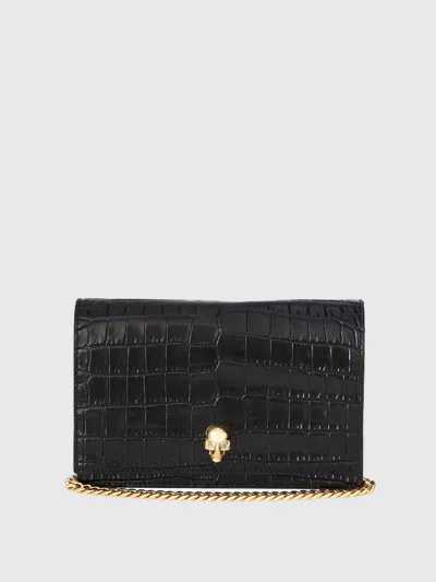 Alexander Mcqueen Shoulder Bag Mcqueen Woman Color Black