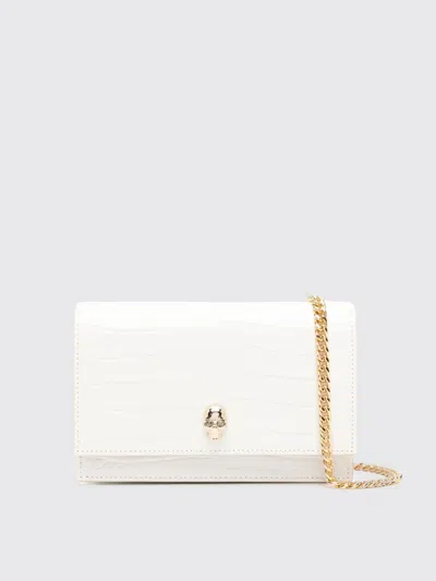 Alexander Mcqueen Shoulder Bag Mcqueen Woman Color White