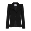 Alexander Mcqueen Crossed Blazer In Black