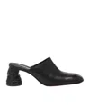 Alexander Mcqueen Crush Muller Shoes In Black