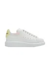 ALEXANDER MCQUEEN CRYSTAL-EMBELLISHED LEATHER SNEAKERS